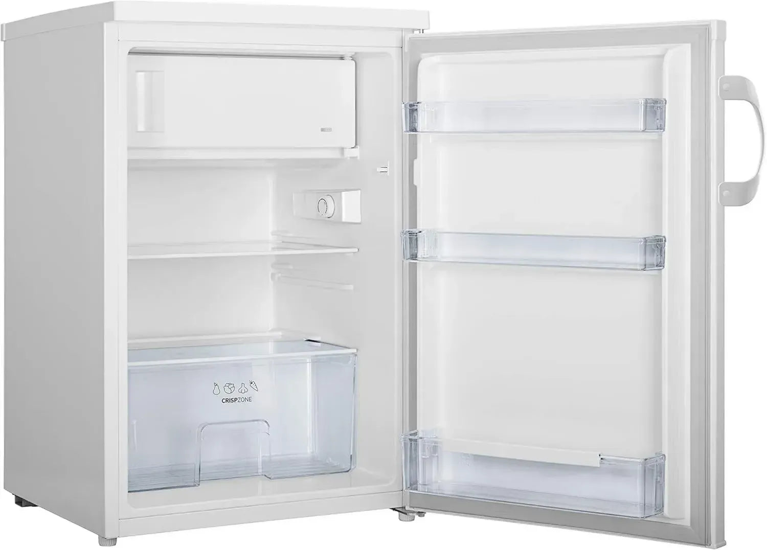 Gorenje RB 492 PW Kompakt-Kühlschrank mit Gefrierfach, 119L, LED, 56cm Breite, 84,5cm Höhe