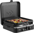 CADAC Tragbarer Turbo Grill mit Edelstahlplatte, 50mBar, Inkl. Schutzhülle, Ideal für Camping und BBQ