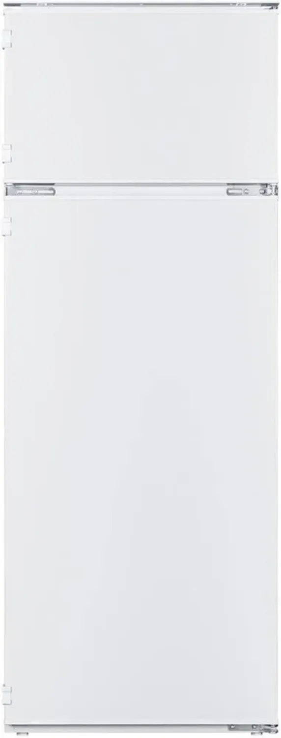 Amica Einbau-Kühlschrank mit Obergefrierteil, Doppeltür, 145 cm Nischenhöhe, Schlepptürsystem, elektronische Steuerung, Inverter-Technologie, LED-Licht