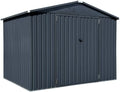 Westmann Metallgerätehaus Minor 86 | Anthrazit | 182x247x197 cm