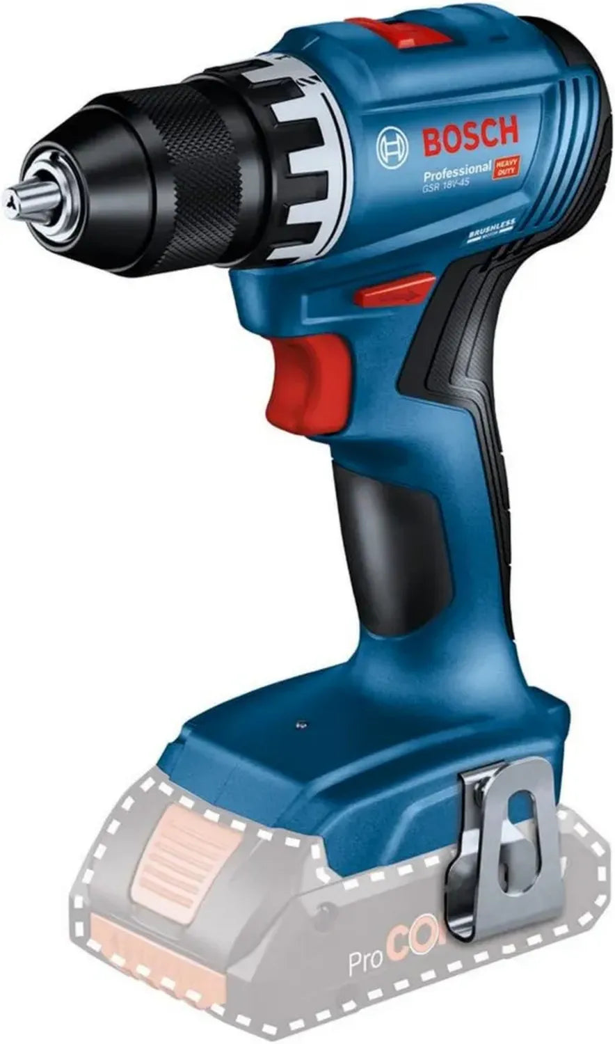 Bosch 18V Akkubohrschrauber GSR 18V-45, 1900 U/min, ohne Akku/Ladegerät
