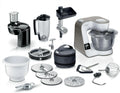 Bosch Küchenmaschine Serie 4, 1000 W, mit integrierter Waage und umfangreichem Zubehör
