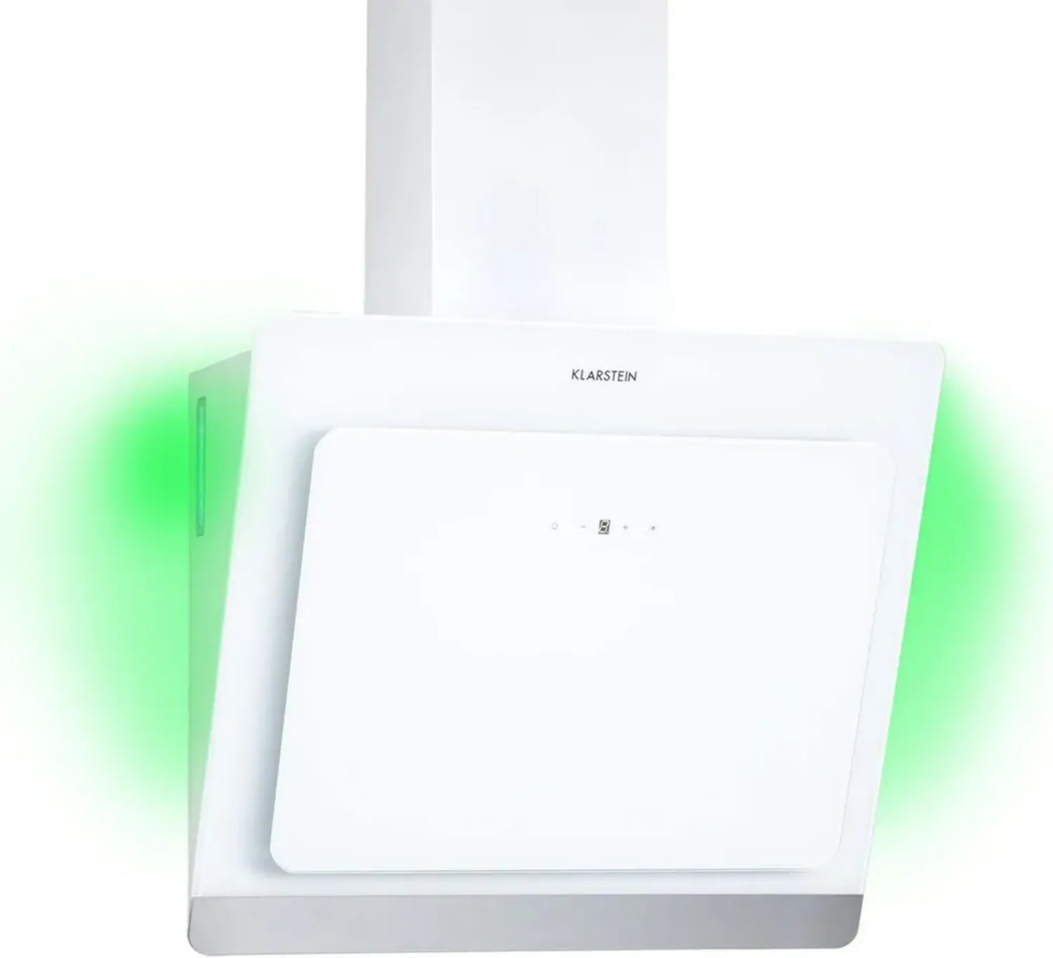 Klarstein Aurora Kopffreie Dunstabzugshaube 60cm, Wi-Fi, LED, 563m³/h Luftstrom, Umluft