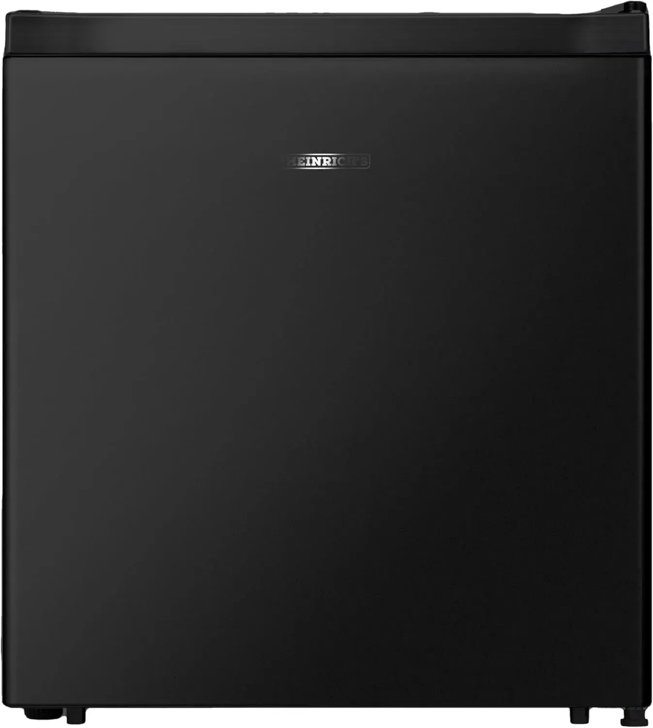 HEINRICHS Mini-Getränkekühlschrank 45L, leise Kompaktkühler mit Kühlfach, ideal für Büro, Camping und Garten, Schwarz