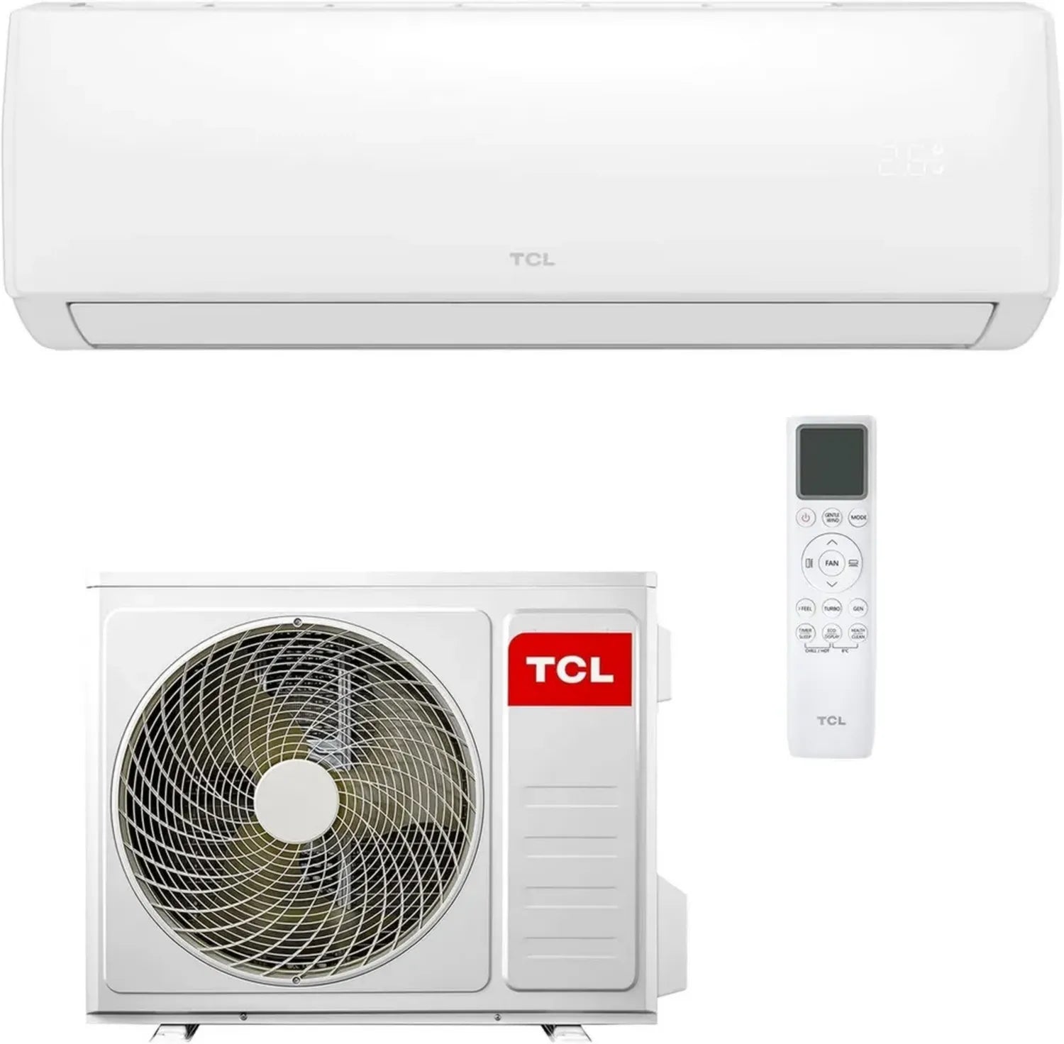 TCL BreezeIN P5 Split-Klimaanlage 18000 BTU 5,2kW – Inverter, WLAN, App-Steuerung, sanfte Brise, Heizen, A++
