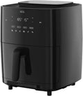 AEG 8000 Heißluftfritteuse, 4-in-1: Frittieren, Dampfgaren, Dörrobst, Backen, 6,9 L Kapazität, LED-Touchscreen, 10 Programme, Spülmaschinengeeignet, Schwarz