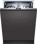 NEFF S257EAX36E XXL Vollintegrierter Geschirrspüler, 60 cm, Leiser Betrieb, Besteckkorb, Aqua Stop, Automatische Türöffnung