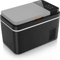 Brandson Elektrische Kühlbox mit WLAN und Kompressor, 30L – App-gesteuert via Bluetooth und Tuya Smart – 230V/12V/24V – Tiefkühlung bis -20°C – Ideal für Auto, Camper und LKW