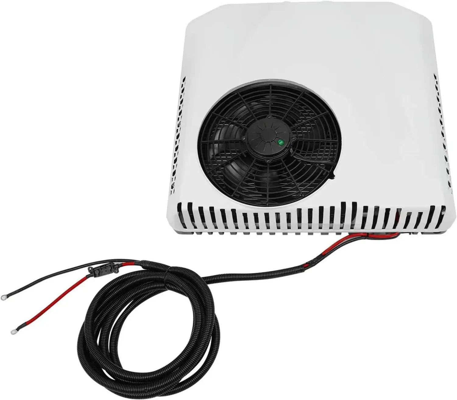 Kompakte 12V Inverter Dachklimaanlage mit Heizung und Kühlung, Geräuscharmer Split-AC für Wohnmobil, Wohnwagen und Nutzfahrzeuge