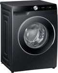 Samsung Waschmaschine WW90DG6U25L, 9 kg, 1400 U/min, Energieklasse A, AI Ecobubble, SuperSpeed, SmartThings App, Schwarz