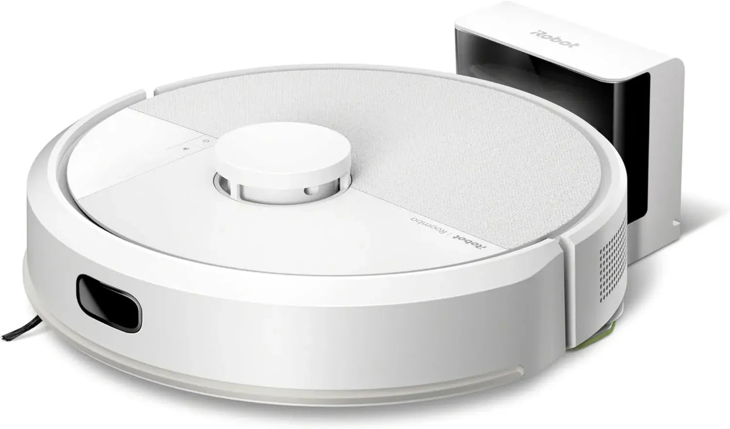 iRobot Roomba Combo 105 mit LiDAR - Saugen & Wischen - 7000Pa - 120 Min. Laufzeit - SmartScrub-Technologie - Intelligente Hindernisumfahrung - Individuelle Reinigungszonen - Automatisches Aufladen - App-Steuerung - Weiß
