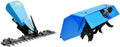 Güde Balkenmäher GBM 970 & Gartenfräse GGF 620 Set, Blau