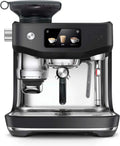 Sage Siebträgermaschine Oracle Jet - Espressomaschine mit Mühle & Milchaufschäumer - 1600W Leistung, 14 Programme - Mit Knock Box, Farbe: Schwarz