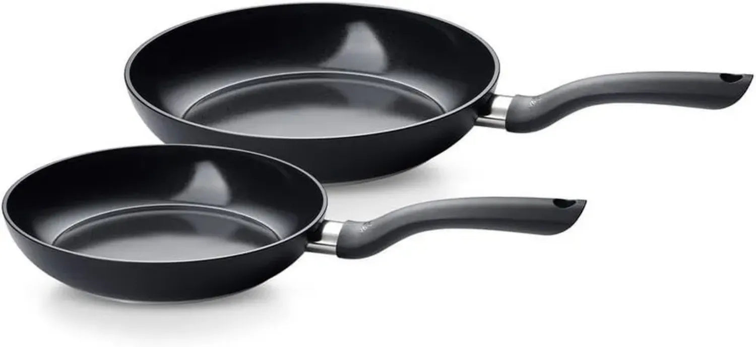 Fissler 2-teiliges Pfannen-Set 24 + 28 cm, Antihaft, Keramikbeschichtung, Induktion geeignet, ohne PFAS/PTFE, Hergestellt in Deutschland