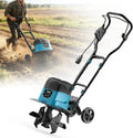 Kabellose Gartenfräse kompatibel mit Makita 18V, Elektrische Bodenhacke mit 36 cm Breite und 18 cm Tiefe, 1600W bürstenloser Motor (ohne Akku)
