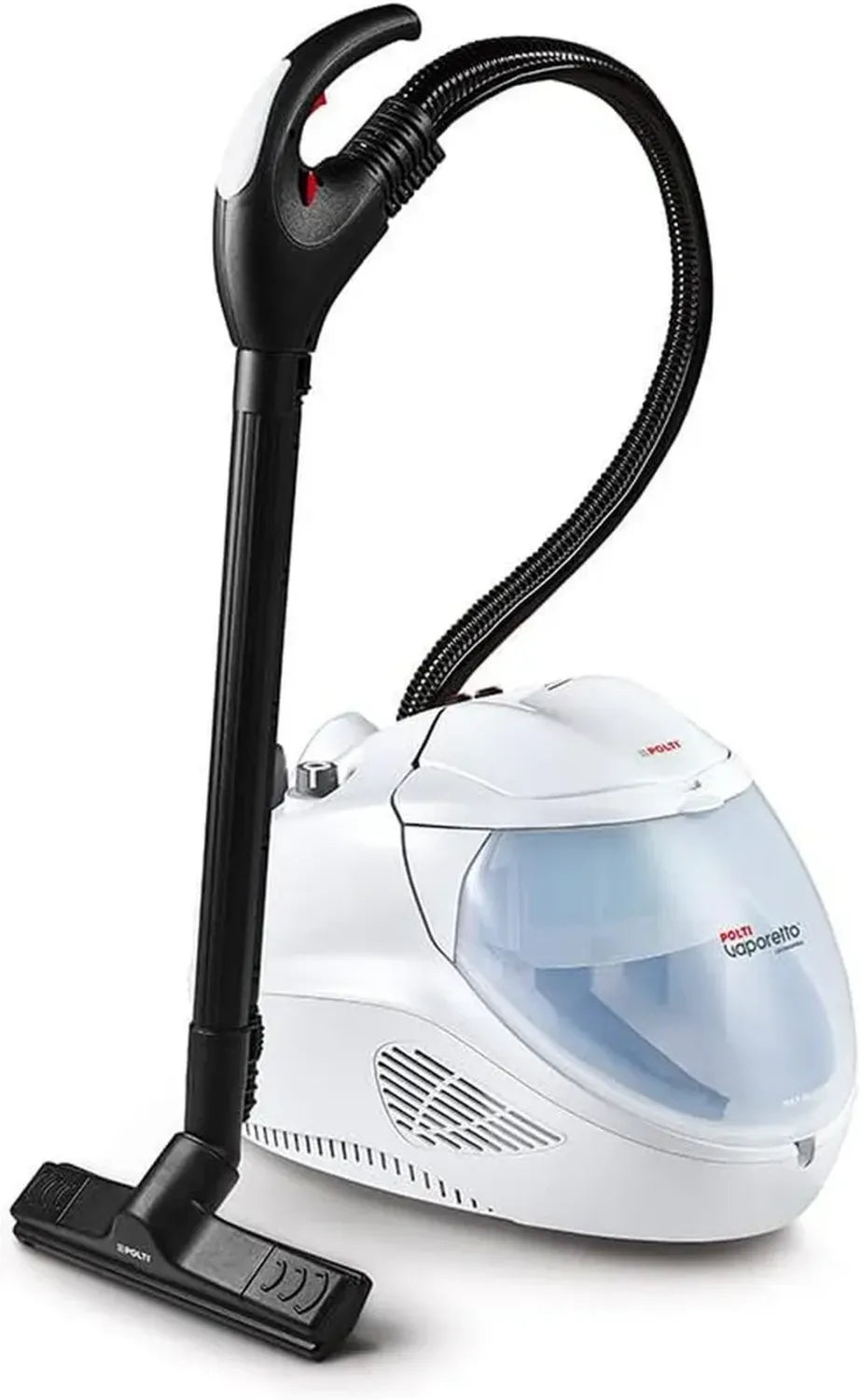 Polti Vaporetto Lecoaspira FAV30, 2-in-1 Dampfsauger mit Wasserfilter, 2450 W, 4 Bar Druck, Sicherheitssystem, Weiß