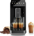 Cecotec Kaffeevollautomat mit Dampffunktion, 19 Bar Druck, Thermoblock-System, 5 Getränkespezialitäten, Touchscreen, 2L Wassertank, 280g Bohnenkapazität