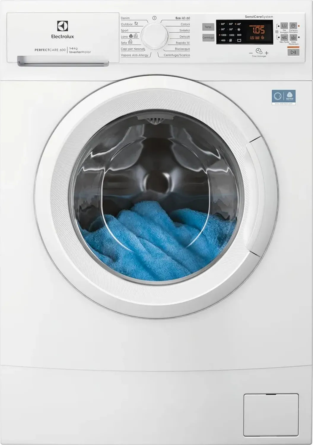 Electrolux PerfectCare 600 Slim Waschmaschine, Frontlader, 6 kg, 1151 U/min, Energieklasse A