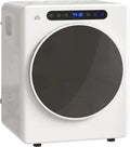 Kompakter Ablufttrockner 3 kg mit Desinfektion, 6 Modi, 1000W, Touchscreen & Timer, für Zuhause & Wohnmobile, Weiß