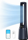 Midea 2-in-1 Turmventilator und Luftreiniger, leise 27dB, H13 HEPA, LED-Display, App-Steuerung, Alexa-kompatibel
