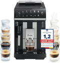 KKT KOLBE Kaffeevollautomat mit Milchschaumdüse, ColdBrew-Funktion, 2 Tassen Option, 15 Bar Druck, 7-stufige Mühle, Touchscreen, Auto-Reinigung, 4 Getränke, Schwarz Silber
