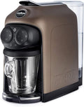 Lavazza Deséa Kapselmaschine mit Touch-Bedienung, Kompatibel mit A Modo Mio, Energiesparfunktion, Walnussbraun