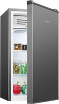 Bomann Kühl-Gefrierkombination 83L, Energieklasse A+, Kompakt & Leise, Stufenlos Regelbar, LED Licht, Wechselbarer Türanschlag, KS 7257 Inox