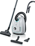 Bosch BGB38HYG1 Staubsauger, leise und leistungsstark, 4L Kapazität, Weiß