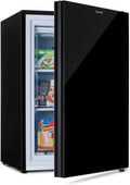 Klarstein Pluto Gefrierschrank - Kompakt, leise, 80L, bis -18°C, schwarz