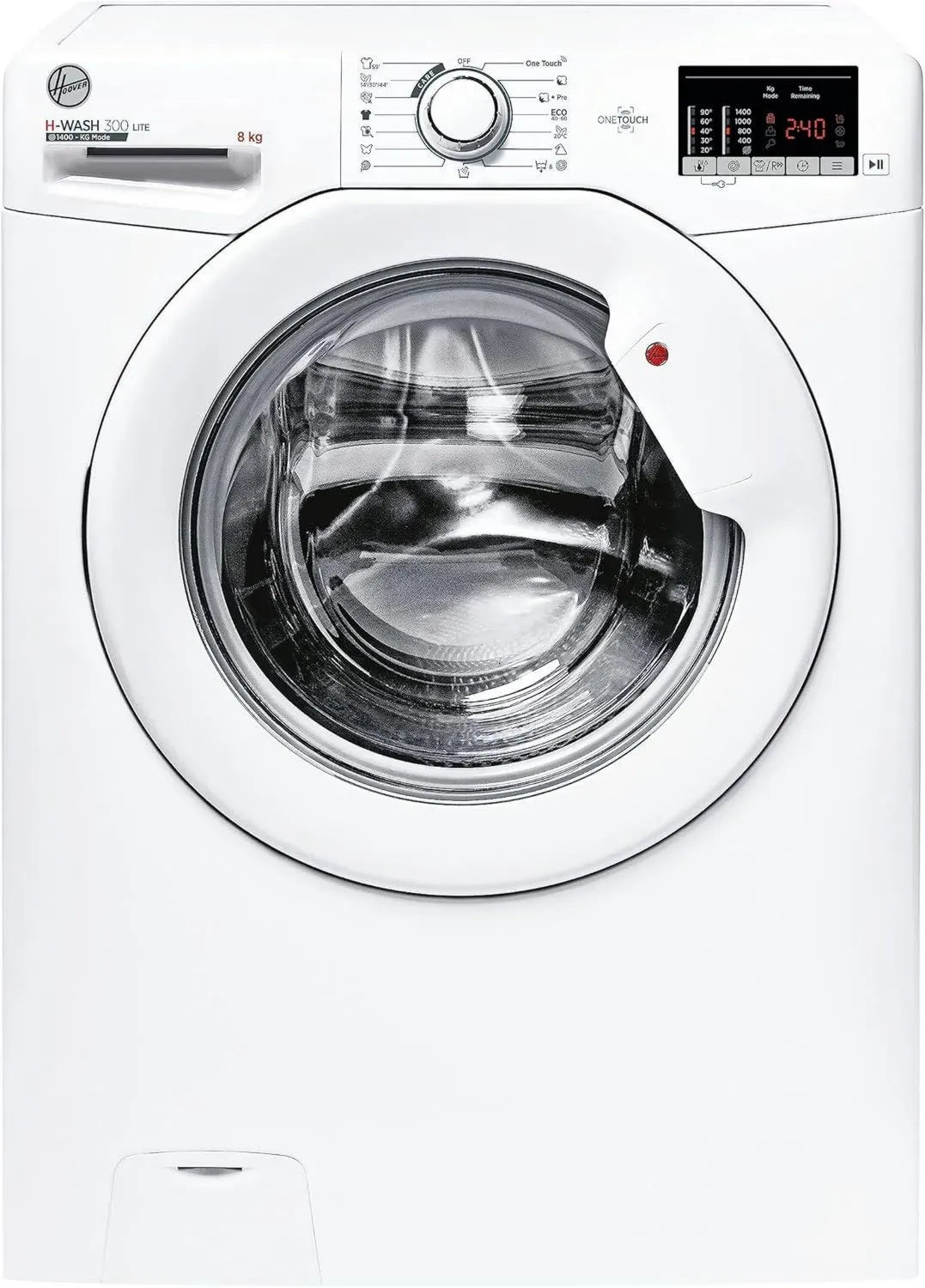Hoover H-WASH 300 LITE Waschmaschine, 8 kg, Mix-Power-System, 16 Programme