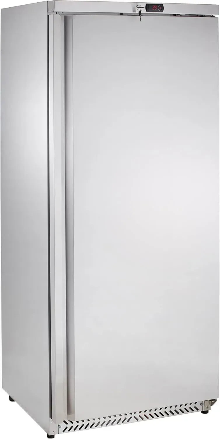 Edelstahl Gewerbe-Kühlschrank ECO 590 Liter