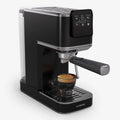 Klarstein Espressomaschine 20 Bar, 1350W, 1,2L, Dampfdüse, Edelstahl, Kompakt