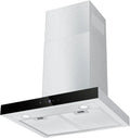 Leise Dunstabzugshaube 60cm mit 700 m³/h Luftstrom und LED-Beleuchtung