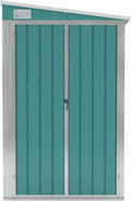 Tidyard Gartenschuppen mit Sperrfunktion, Metall, 118x194x160/178 cm