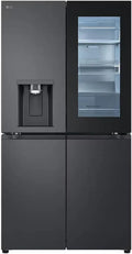 LG Multi-Door Kühlschrank mit InstaView, Eis- und Wasserspender, 635 L, Schwarzstahl