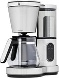 WMF Lono Filterkaffeemaschine mit Aromafunktion, 1000 W, Glaskanne, 10 Tassen, Schwenkfilter, Warmhalteplatte, abnehmbarer Wassertank