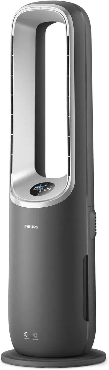 Philips 3-in-1 Luftreiniger: Reinigen, Heizen, Kühlen - Effizientes Allergenschutzsystem für 70 m² mit HEPA-Filter und Smart-Technologie