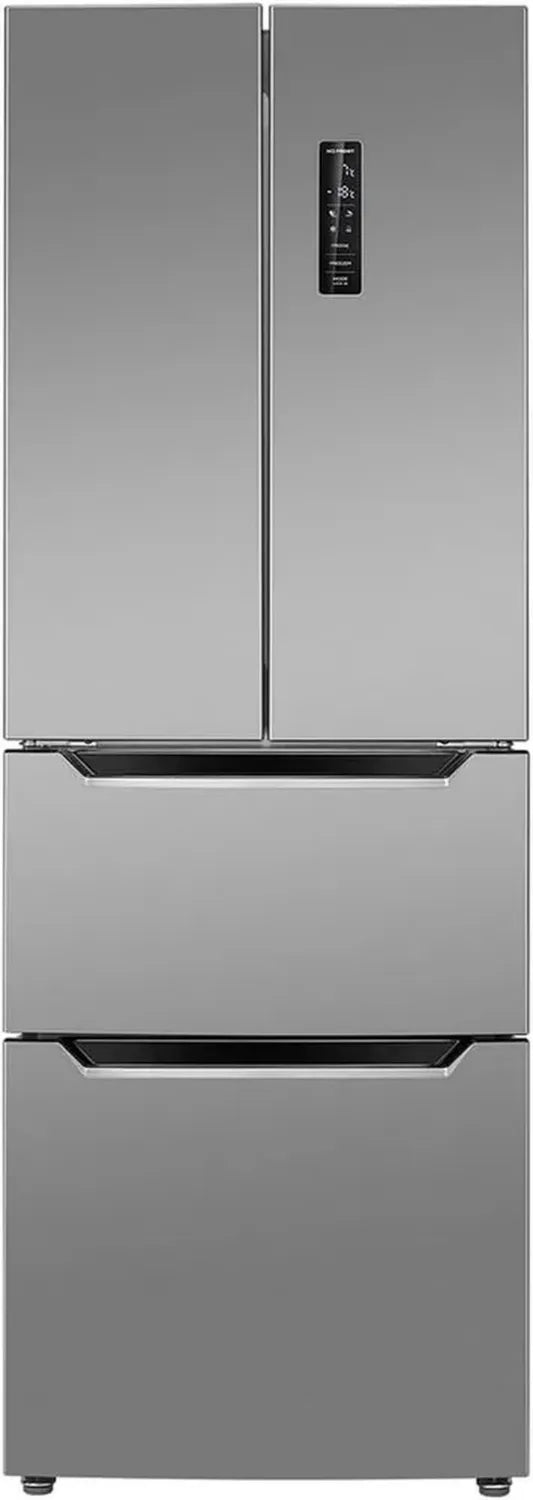 Bomann Kühl-Gefrierkombination 320L, No-Frost, 186 cm, Inox, 39 dB, MultiAirflow