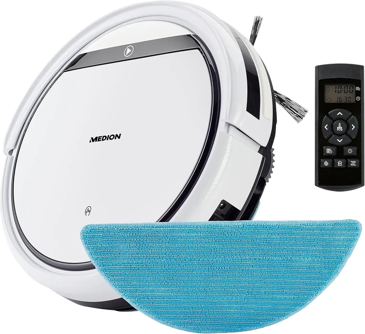 MEDION E32 2in1 Saug- und Wischroboter für Allergiker mit Fernbedienung