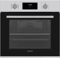 Daewoo Einbau-Backofen mit Heißluft und AntiFingerPrint, 9 Programme inklusive Pizza-Modus, LED-Anzeige, 60cm, 69l