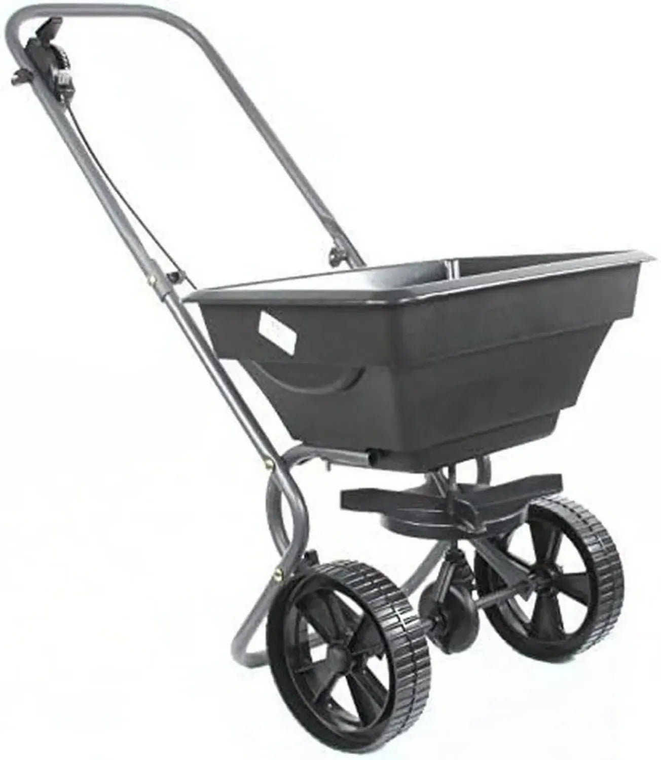 GREENSTAR Drehstreuwagen 25 kg mit Durchflussregler, ergonomisch, für Garten